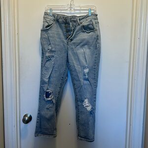 M Jeans By Maurices Distressed Ankle Jeans Size 12